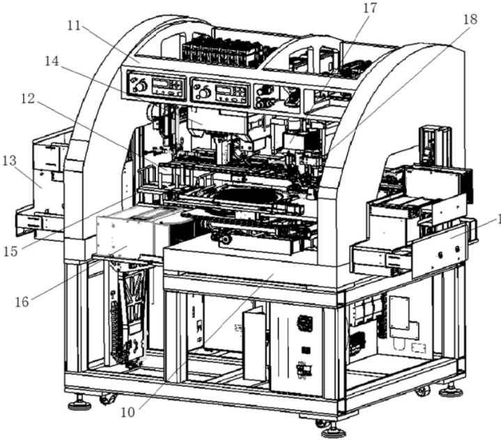 Mobile Phone Side Key Mounting Equipment